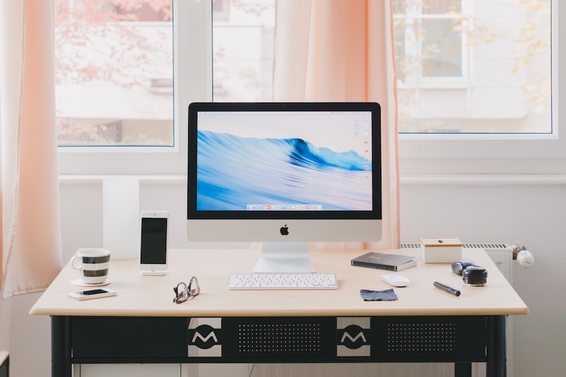 Workspace in the Living Room