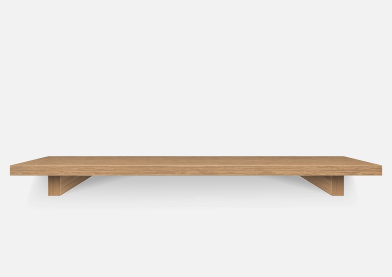 TANGKULA Wall Mounted Table