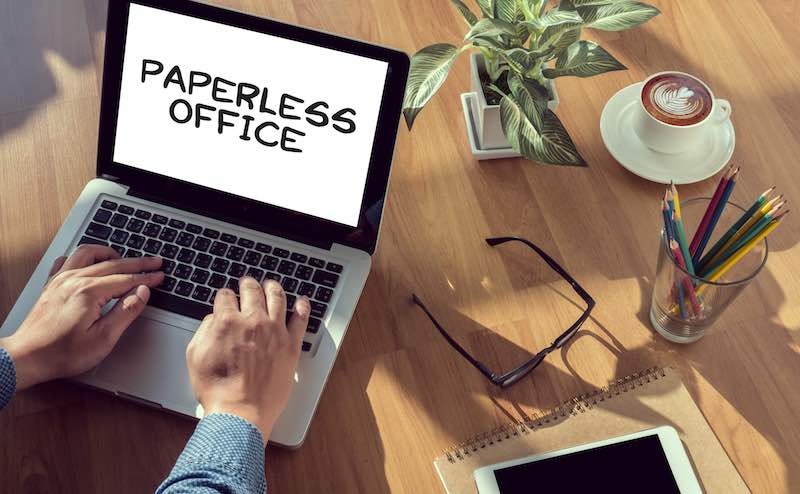 7 Benefits of a Paperless Office Strategy