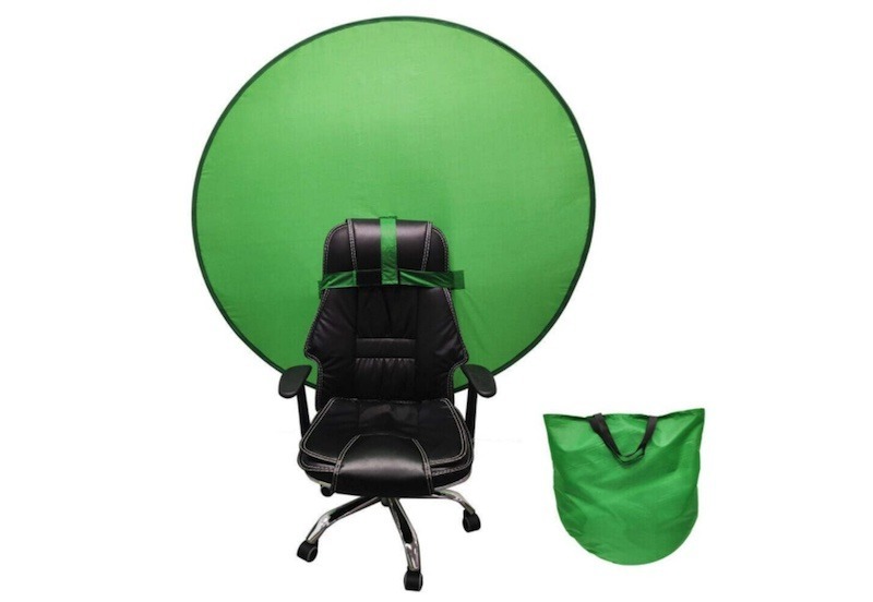 Green Background Screen For Office Chair